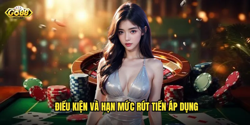 Rút Tiền Go88 Nhanh Chóng - Chỉ 5 Phút Tiền Về Tài Khoản 3 Điều kiện và hạn mức rút tiền áp dụng