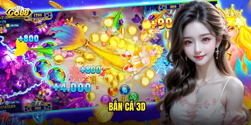 Bắn cá 3D go88 - Công nghệ đồ họa đỉnh cao cho trải nghiệm chân thực 1 bắn cá 3D