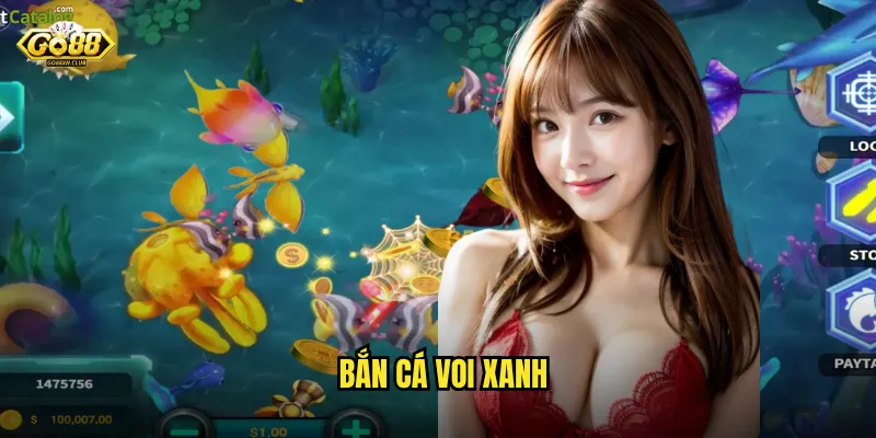 Bắn cá Voi Xanh go88 - Săn thủy quái khổng lồ nhận thưởng triệu đô 1 bắn cá Voi Xanh