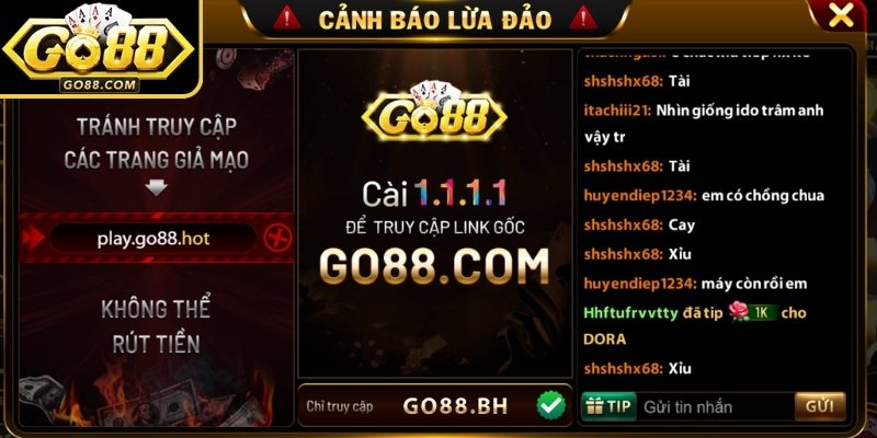 Go88 Bh – Main Site Chính Thức Mới Nhất Truy Cập Go88 3 Lưu ý khi dùng Go88 Bh